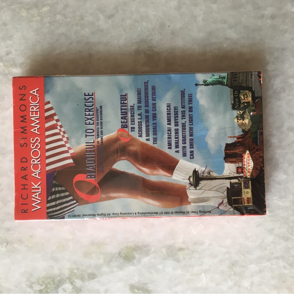 Richard Simmons Walk Across America Fitness Program cassette - Picture 12 of 16